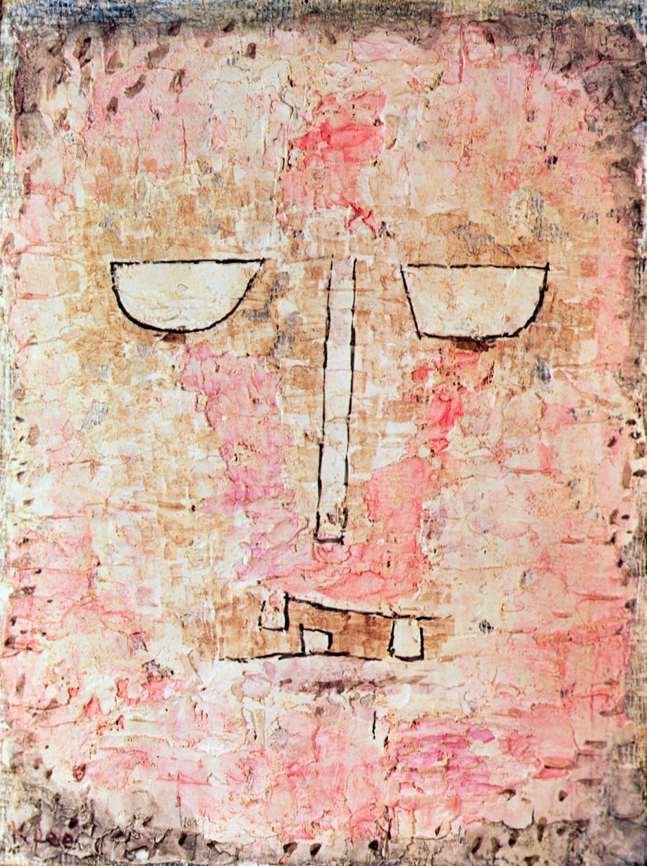 Cabeza de mártir de Paul Klee