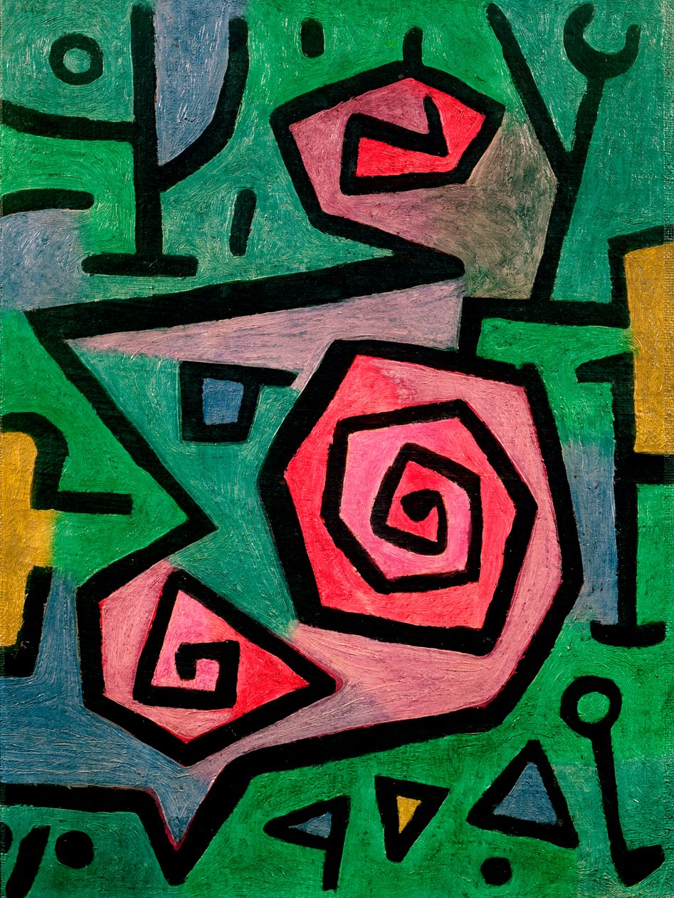 Rosas heroicas de Paul Klee