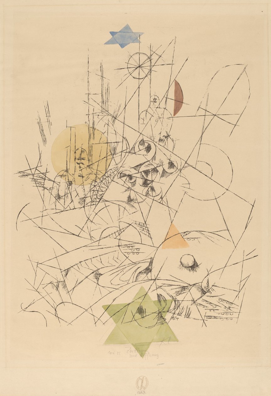 Esperanza y destrucción de Paul Klee