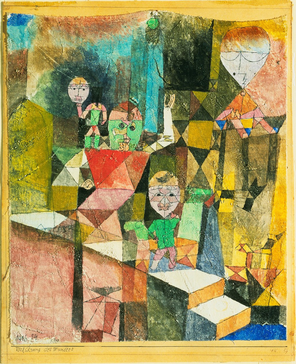 Presentación del milagro, 1916 de Paul Klee