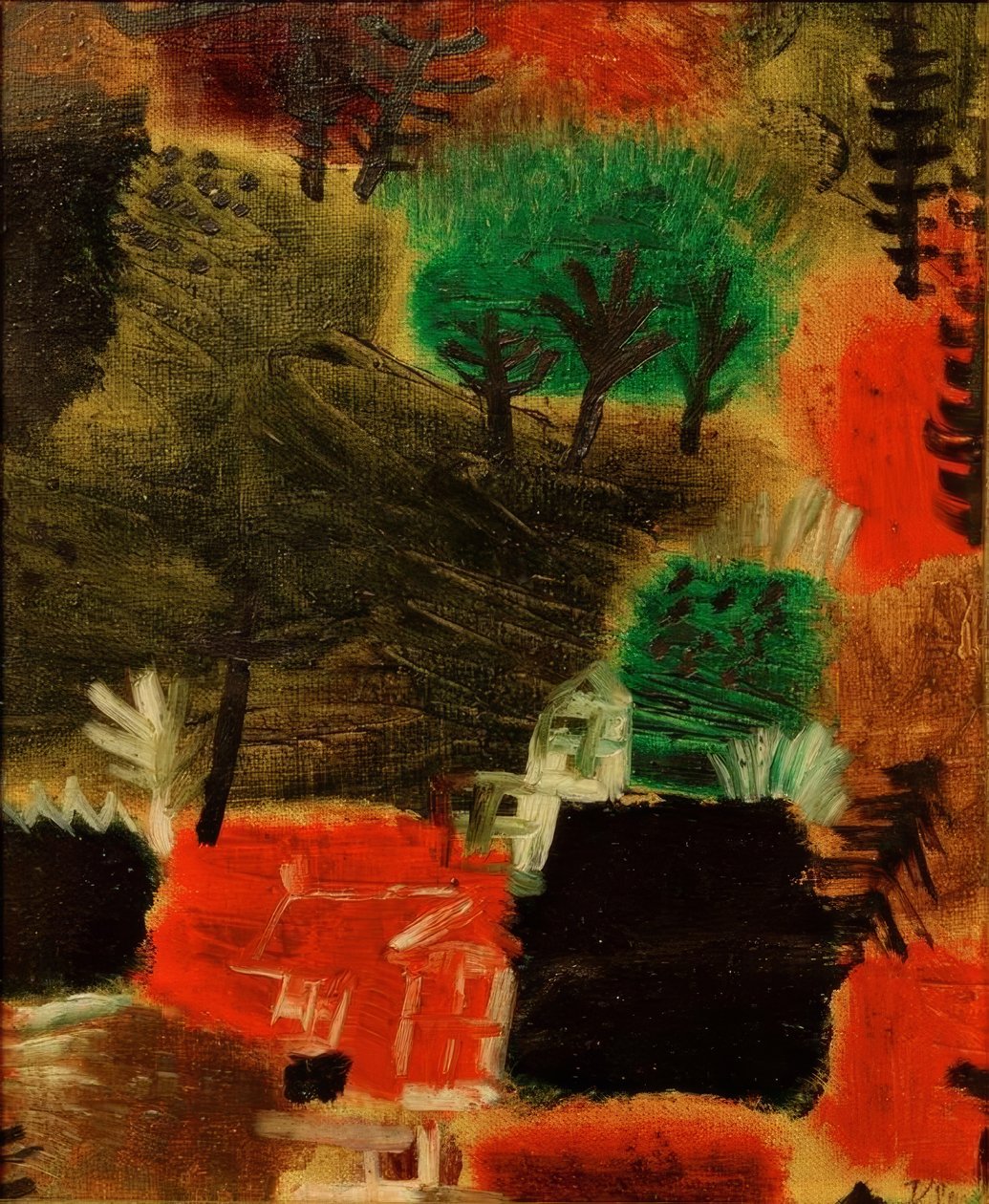 Pequeño paisaje de Paul Klee