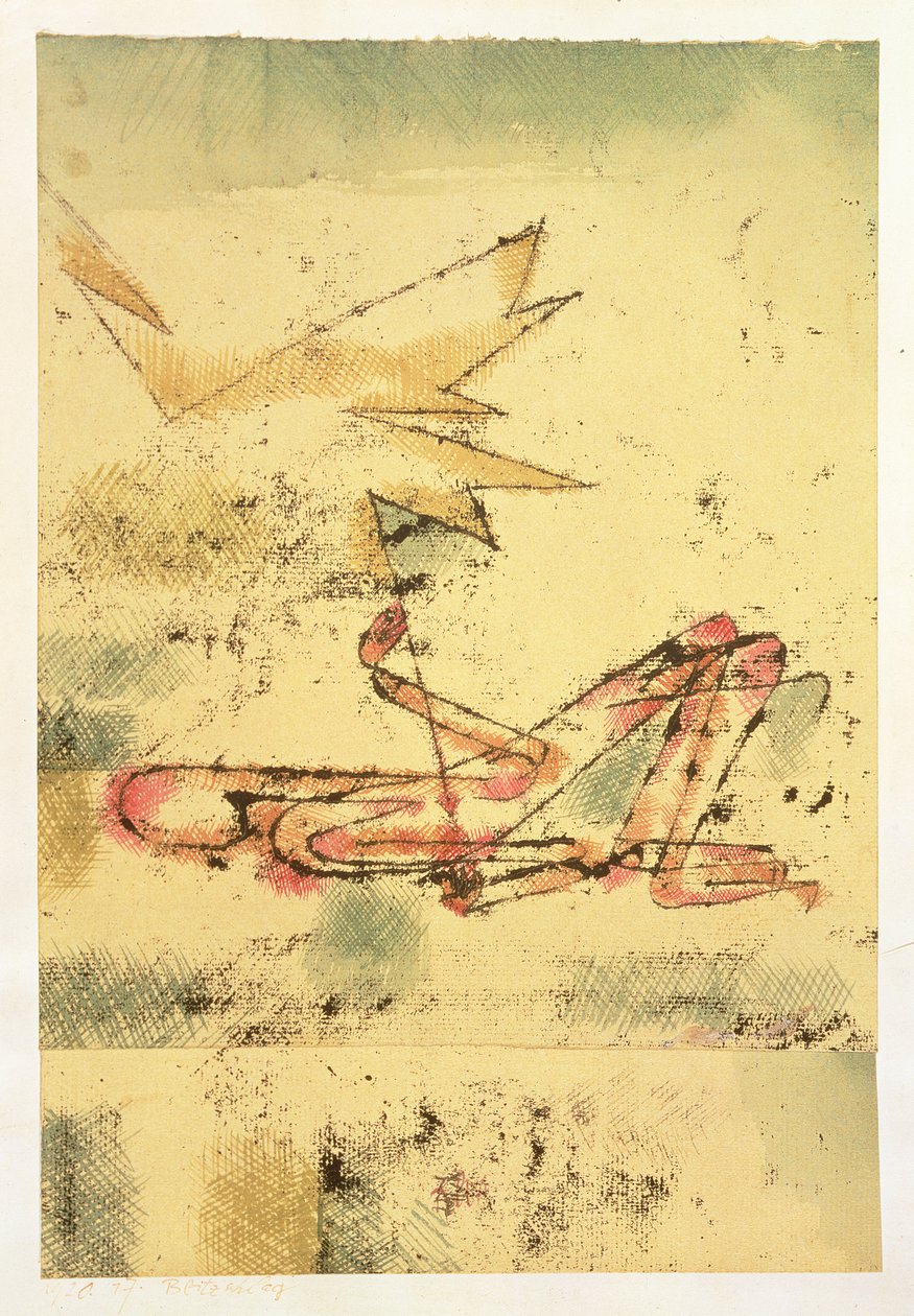 Golpe de rayo de Paul Klee
