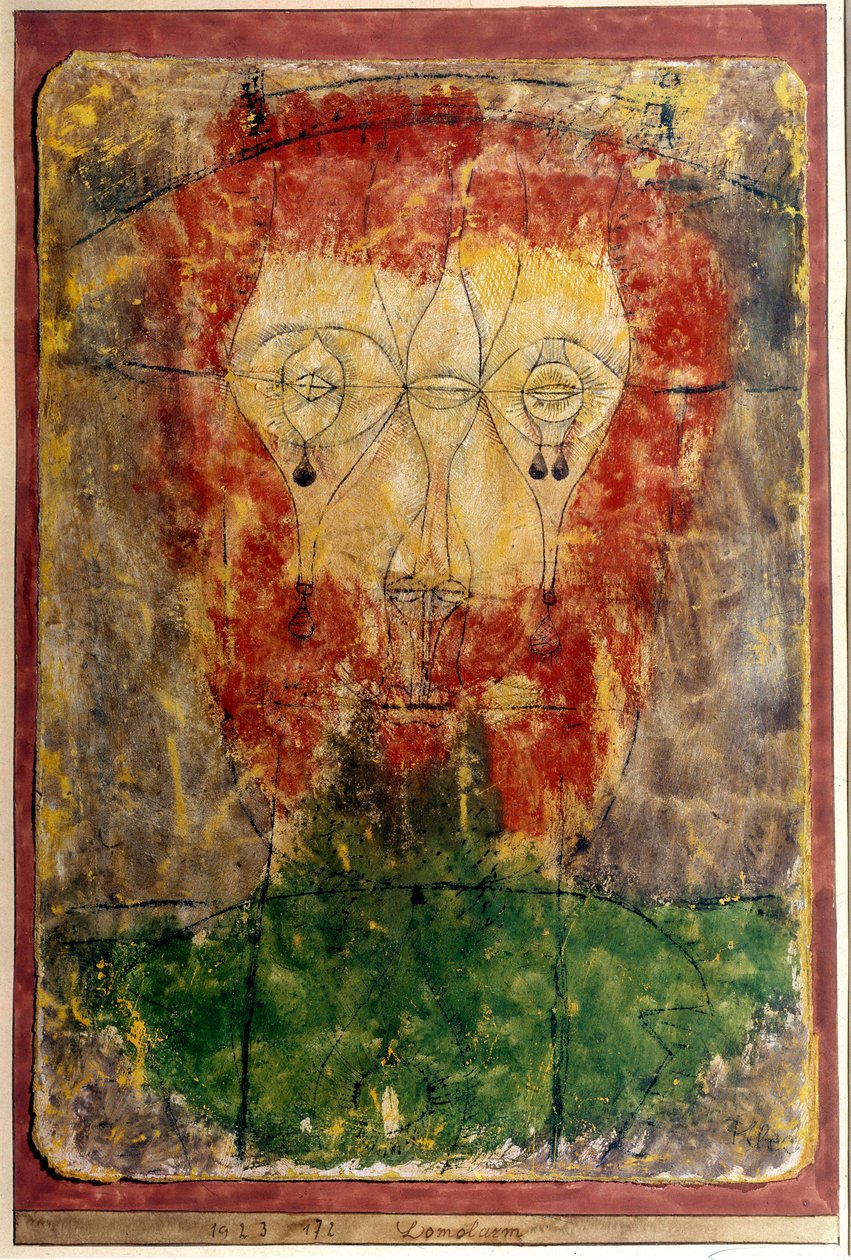 Lomolarm Pintura de Paul Klee (1879-1940) (ec.suiss.) 1923 (óleo sobre lienzo) de Paul Klee