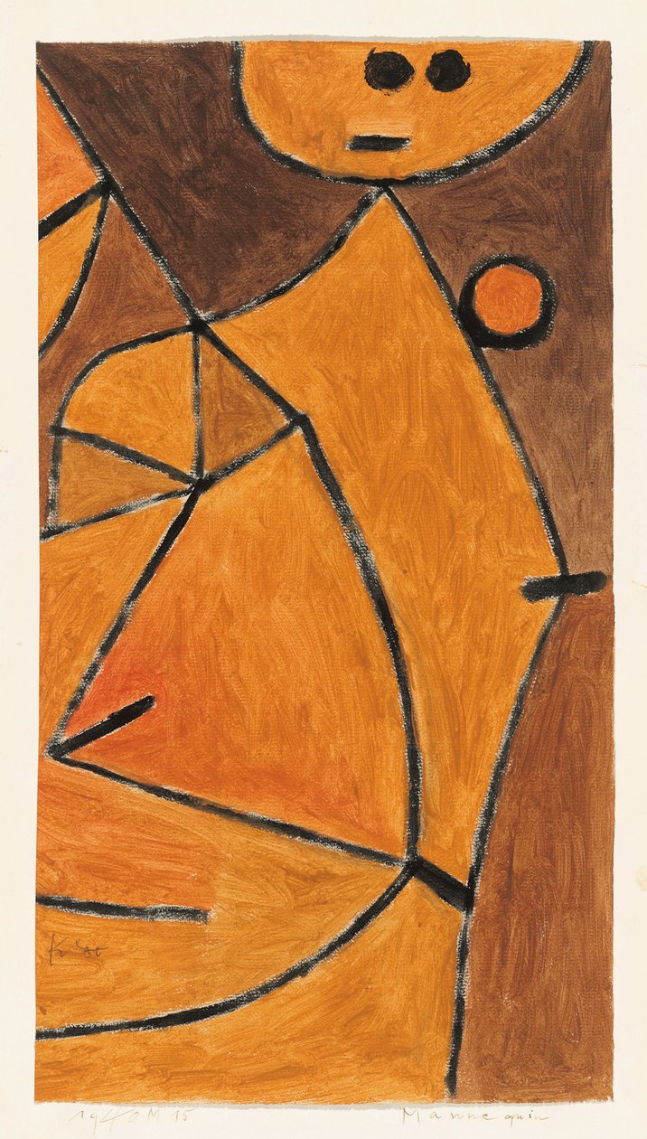 Maniquí, 1940 de Paul Klee