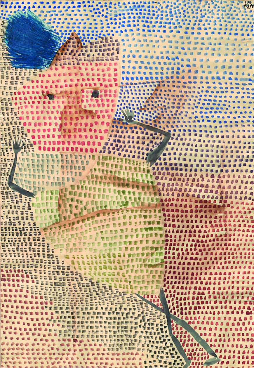 Máscara de Piojo, 1931 de Paul Klee