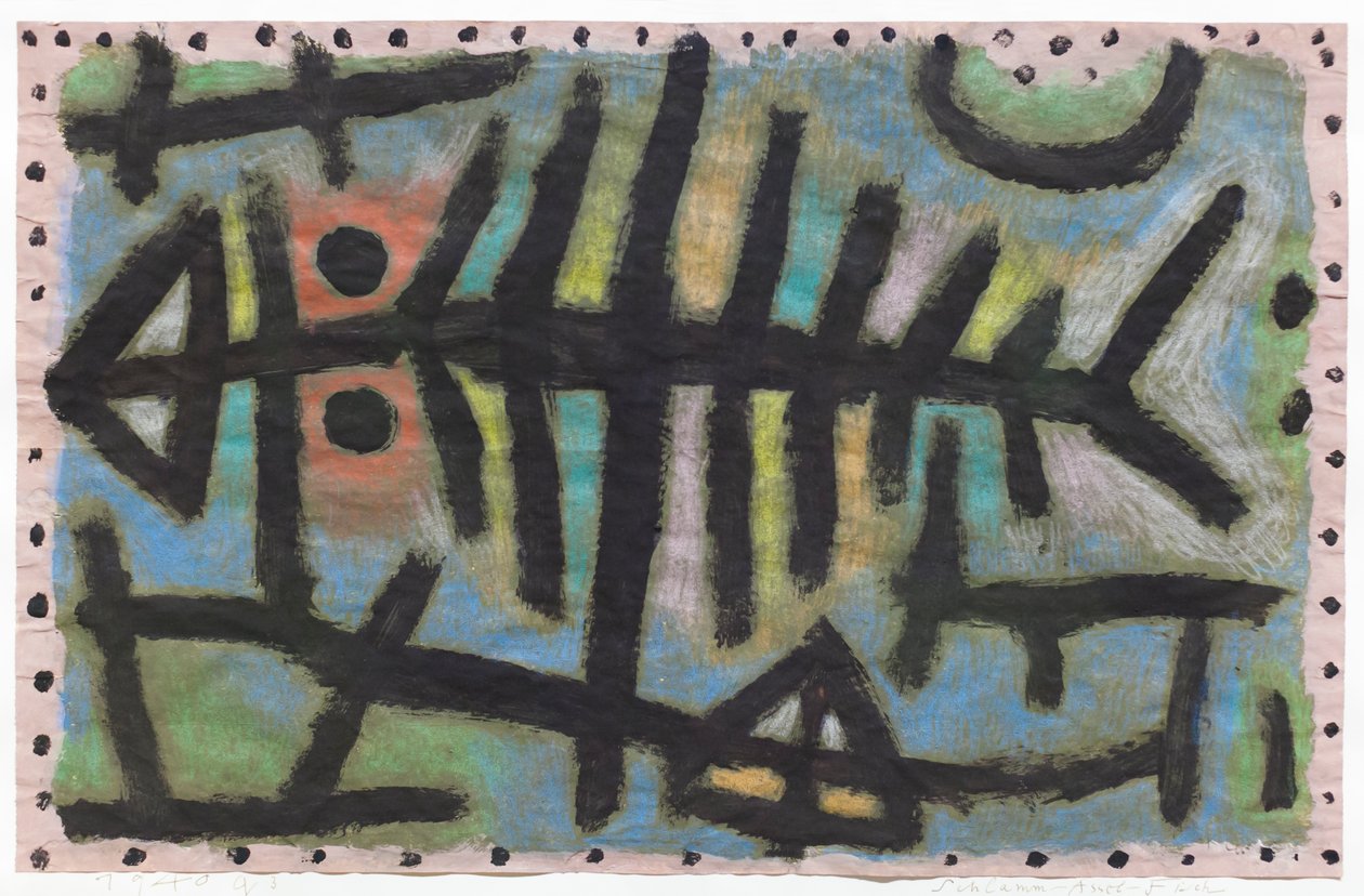 Pez ratón de fango (Pez Assel de fango) de Paul Klee