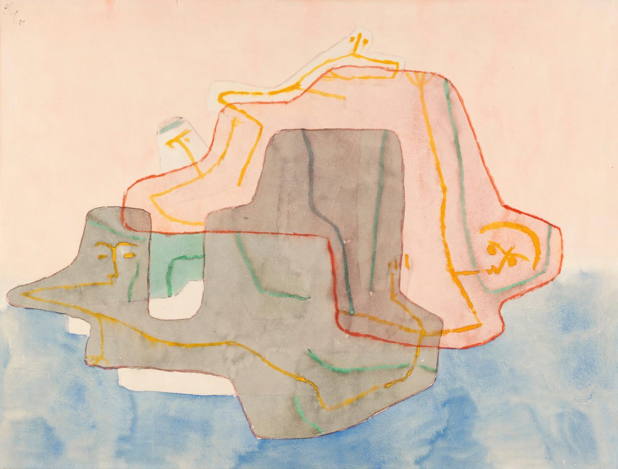Mito de una isla, 1930 de Paul Klee