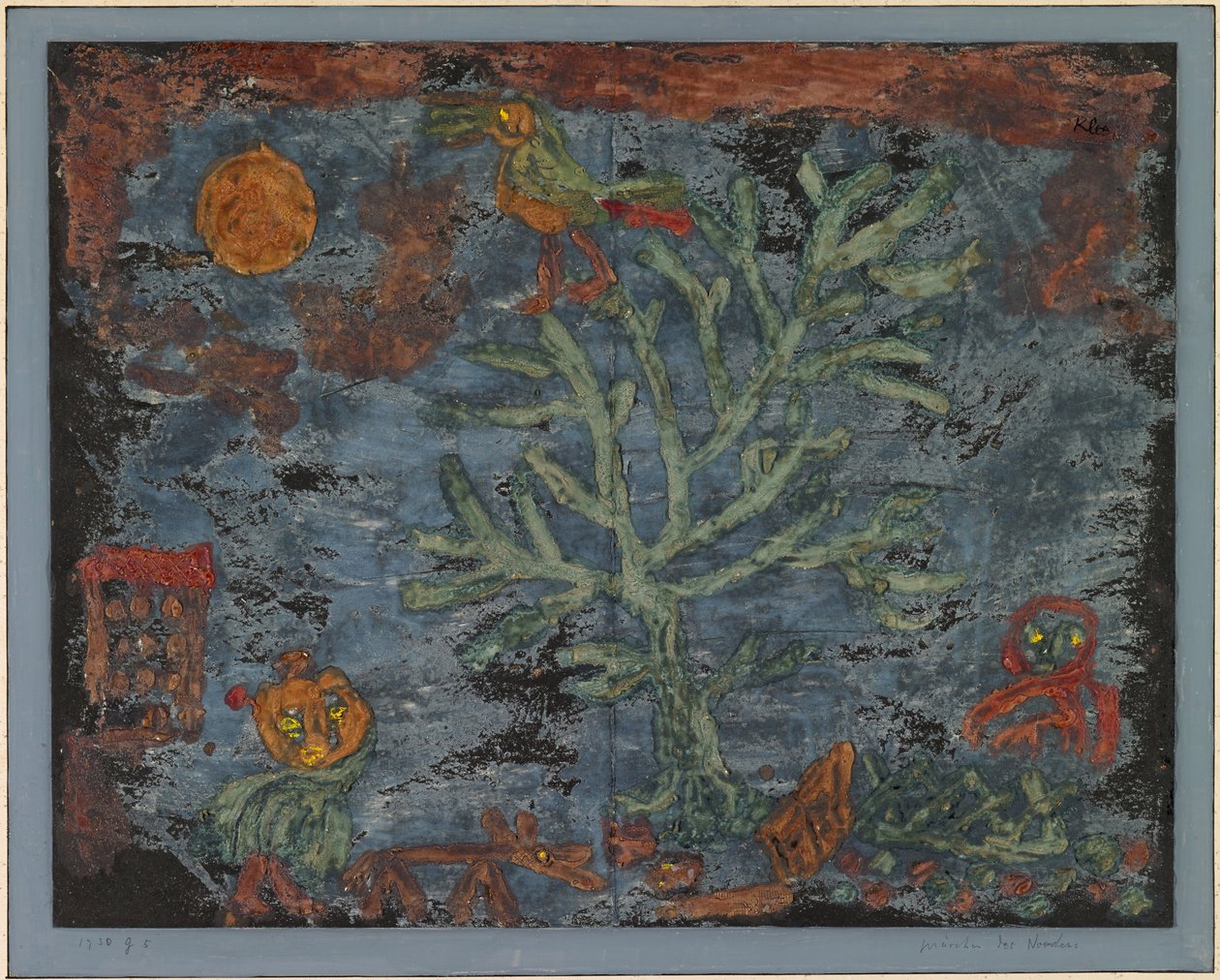 Cuento de hadas nórdico, 1930 de Paul Klee