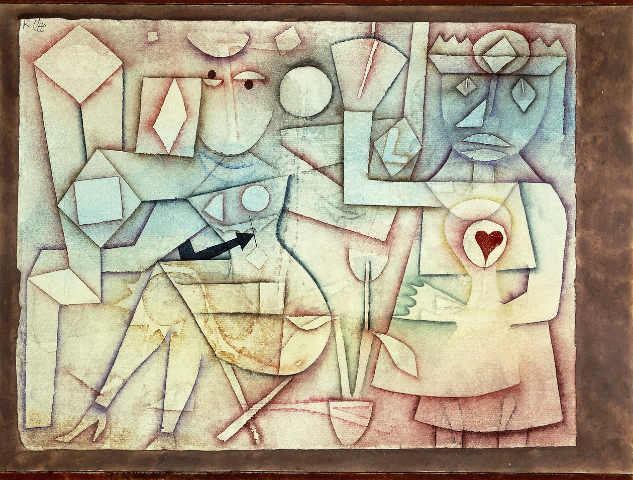 Vieja canción de amor; Vieja canción de amor de Paul Klee