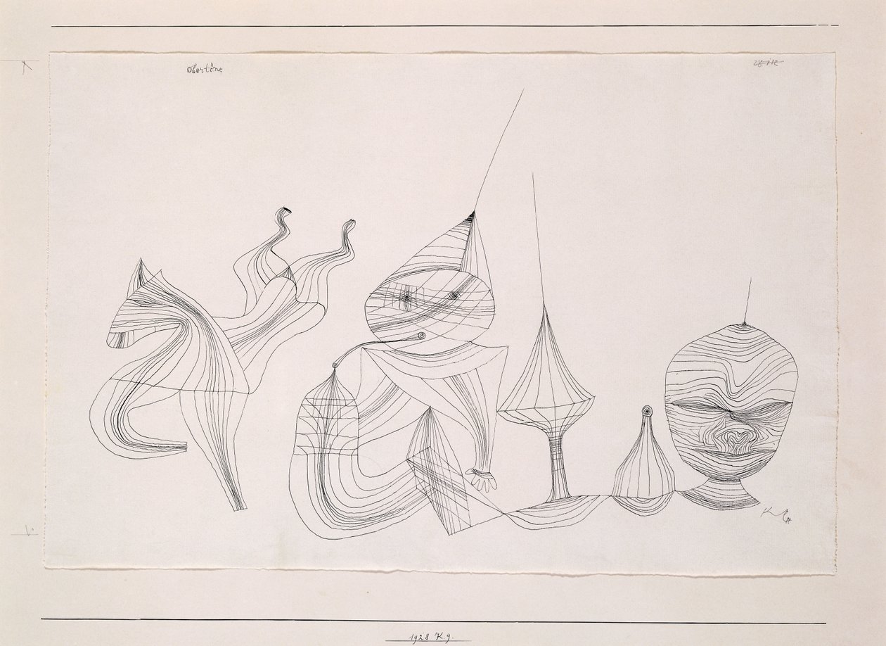 Sobretono; Obertona de Paul Klee