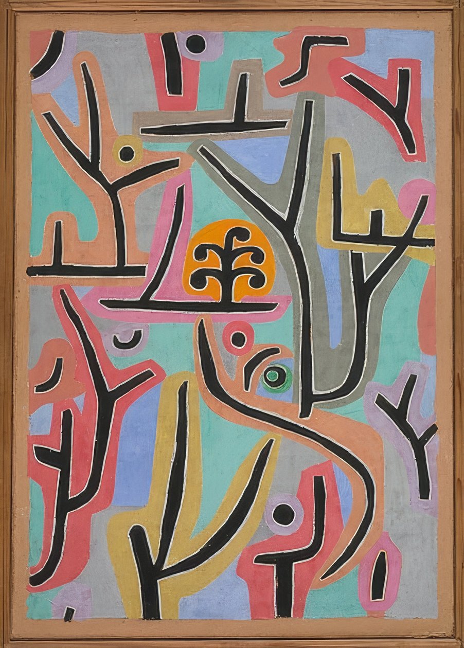 Parque cerca de Lu de Paul Klee