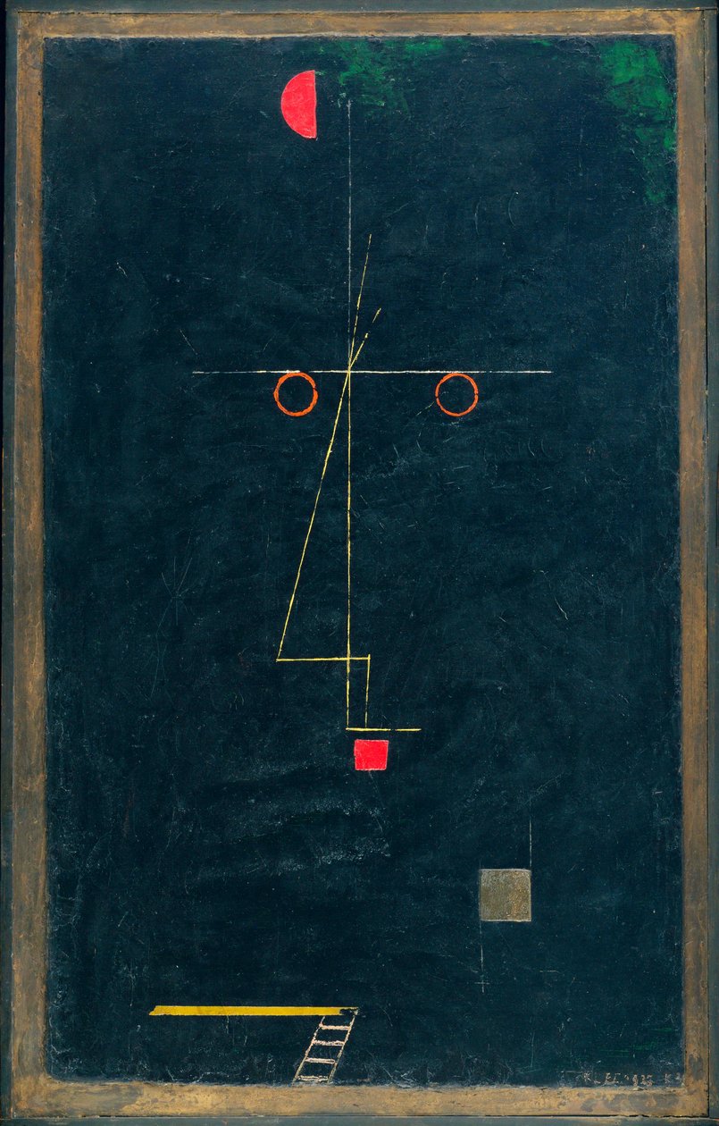 Retrato de un equilibrista de Paul Klee