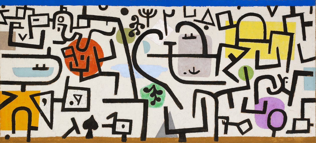 Rich Harbour (Imagen de un viaje) de Paul Klee