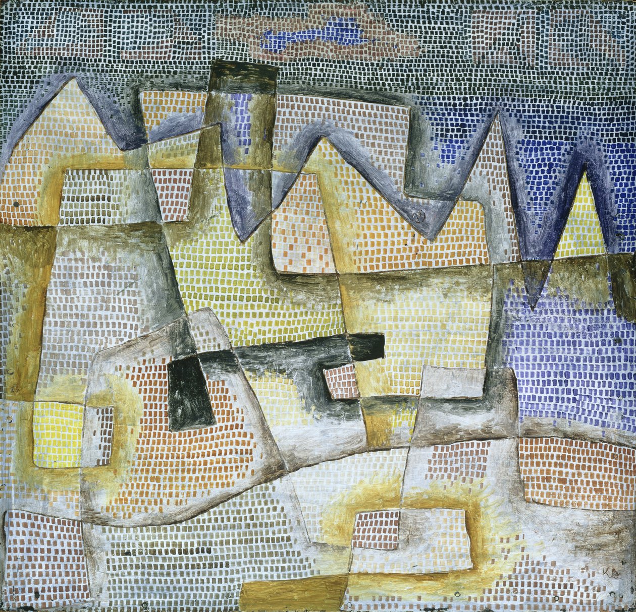 Costa rocosa de Paul Klee