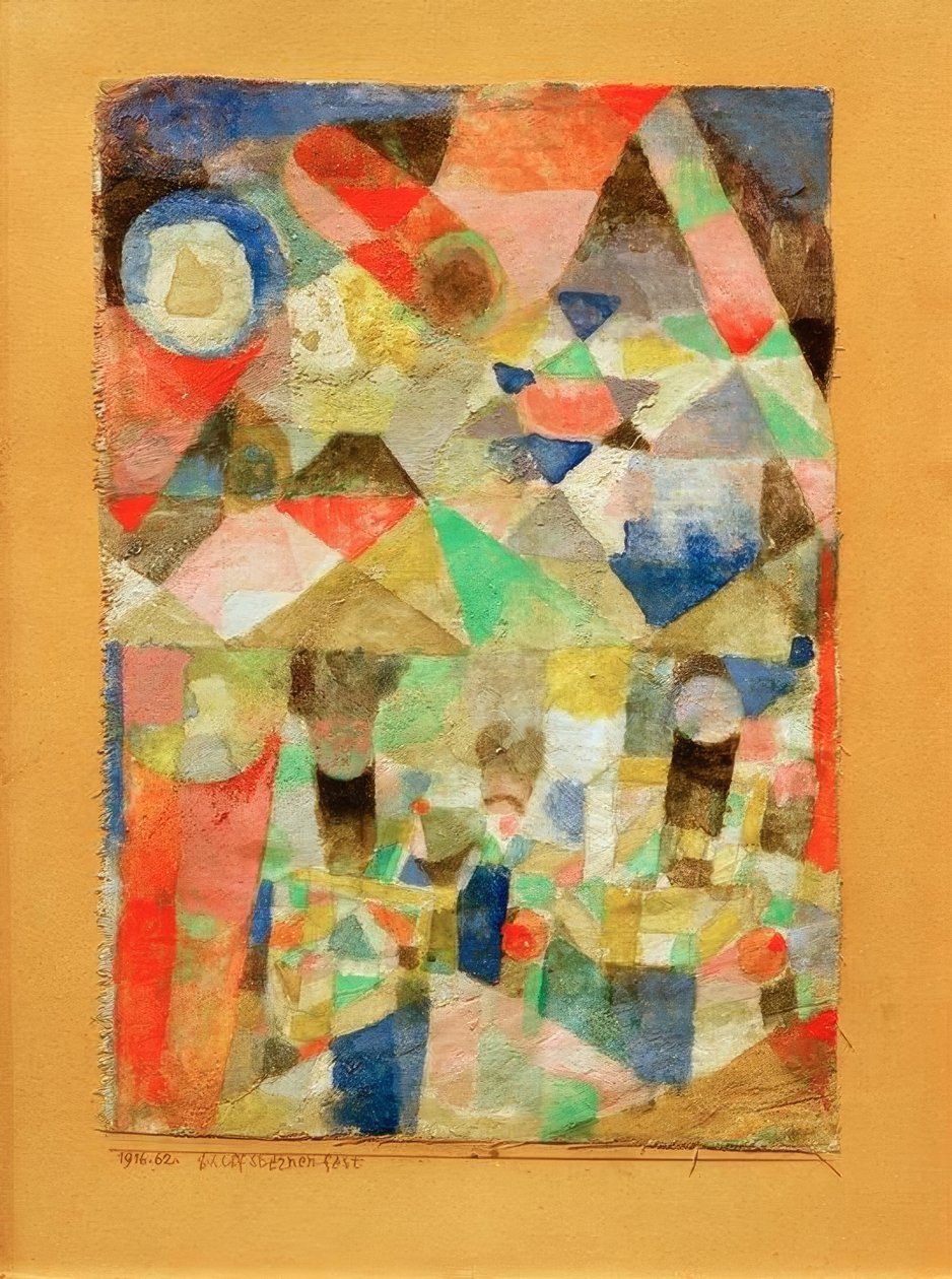 Fiesta de las estrellas del barco de Paul Klee