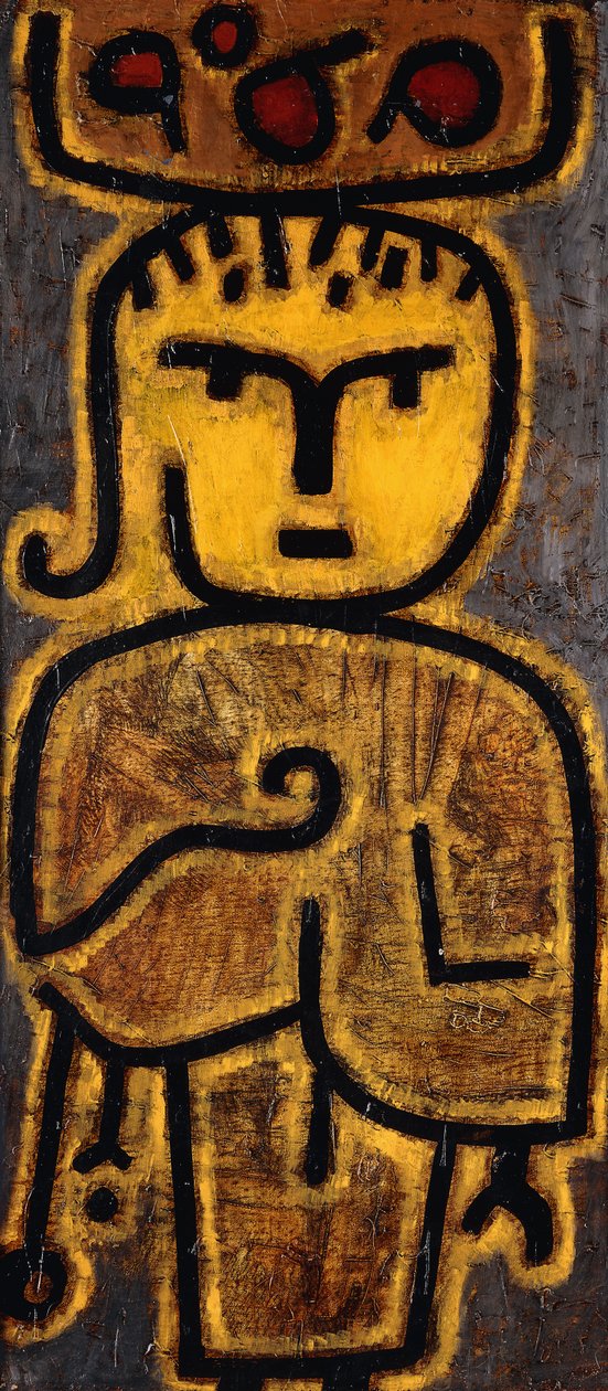 Pequeño verdulero; Pequeño manipulador de fruta de Paul Klee