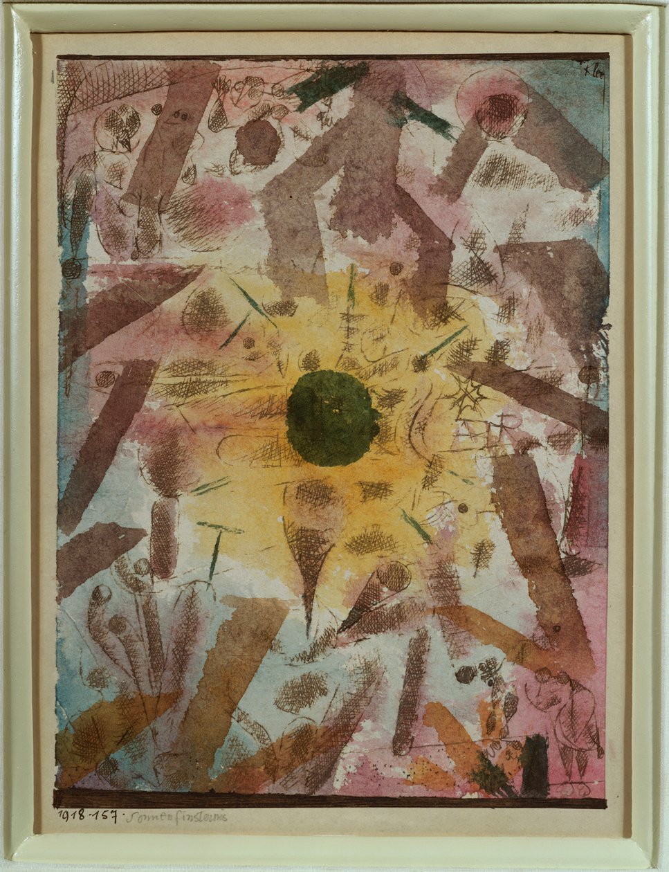 Eclipse solar de Paul Klee