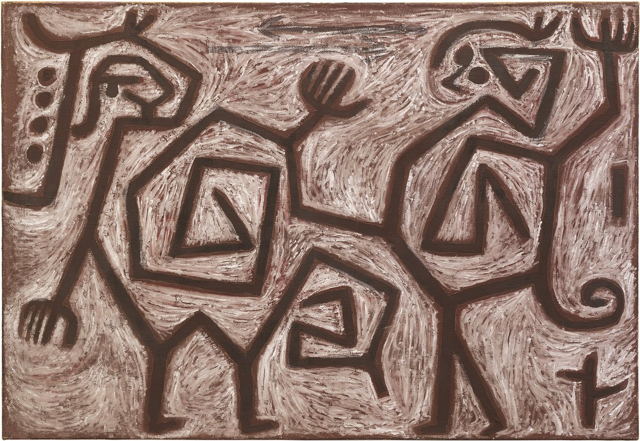 Dueto de disputa, 1938 de Paul Klee