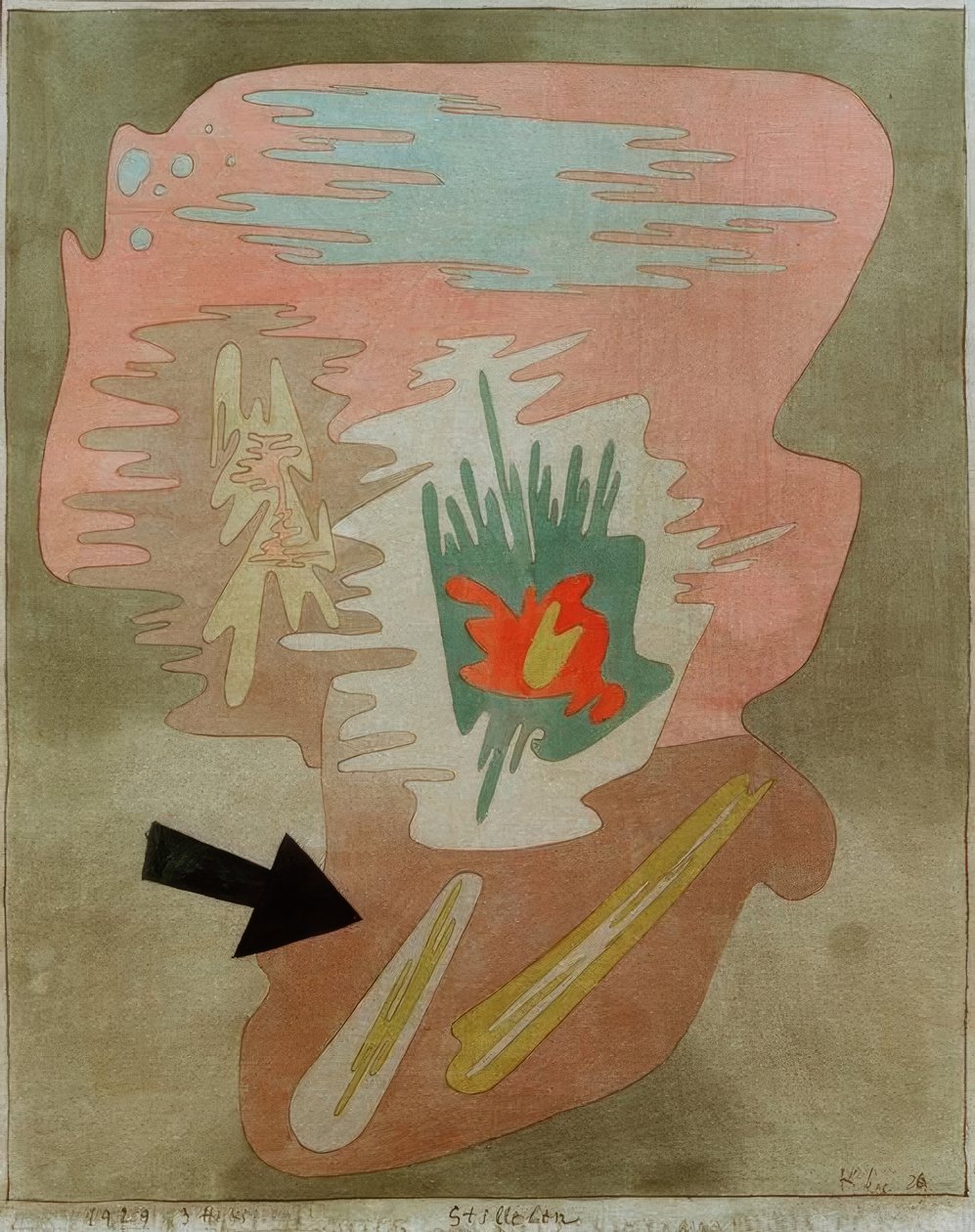 Naturaleza Muerta de Paul Klee