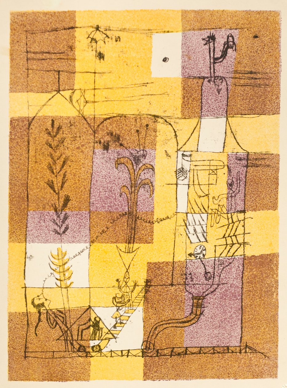 Cuento a la Hoffmann (Märchen à la Hoffmann) de Paul Klee