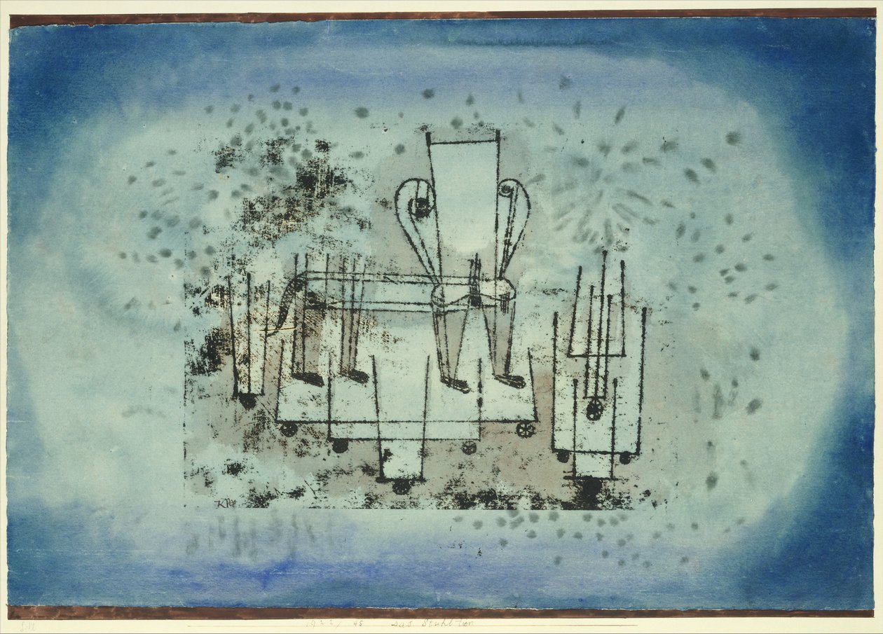 La silla-animal de Paul Klee