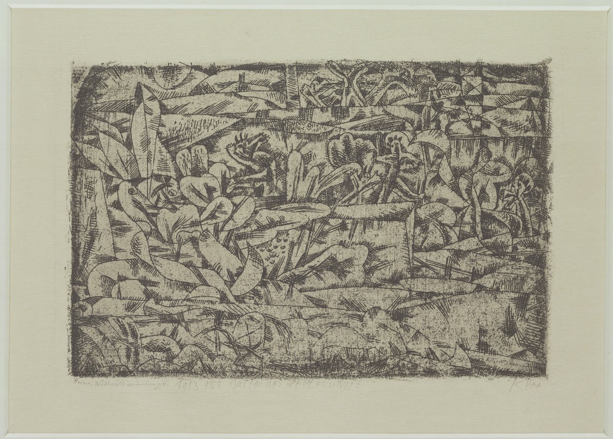 El jardín de la pasión de Paul Klee