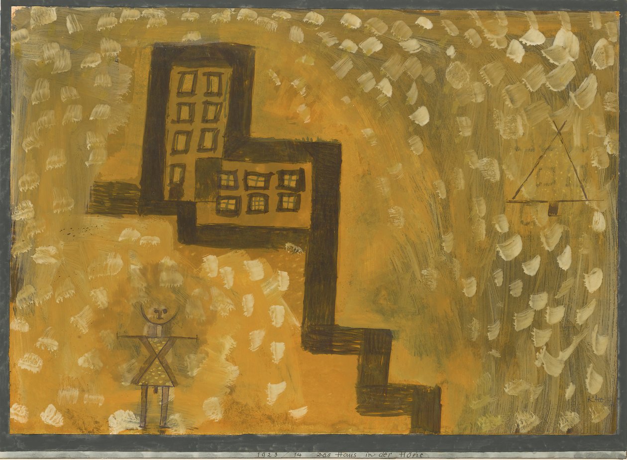 La casa en lo alto de Paul Klee