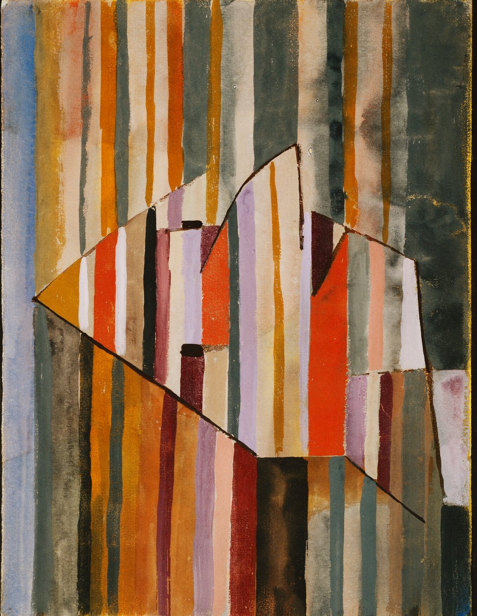 El payaso piramidal; Der Clown Pyramidal de Paul Klee