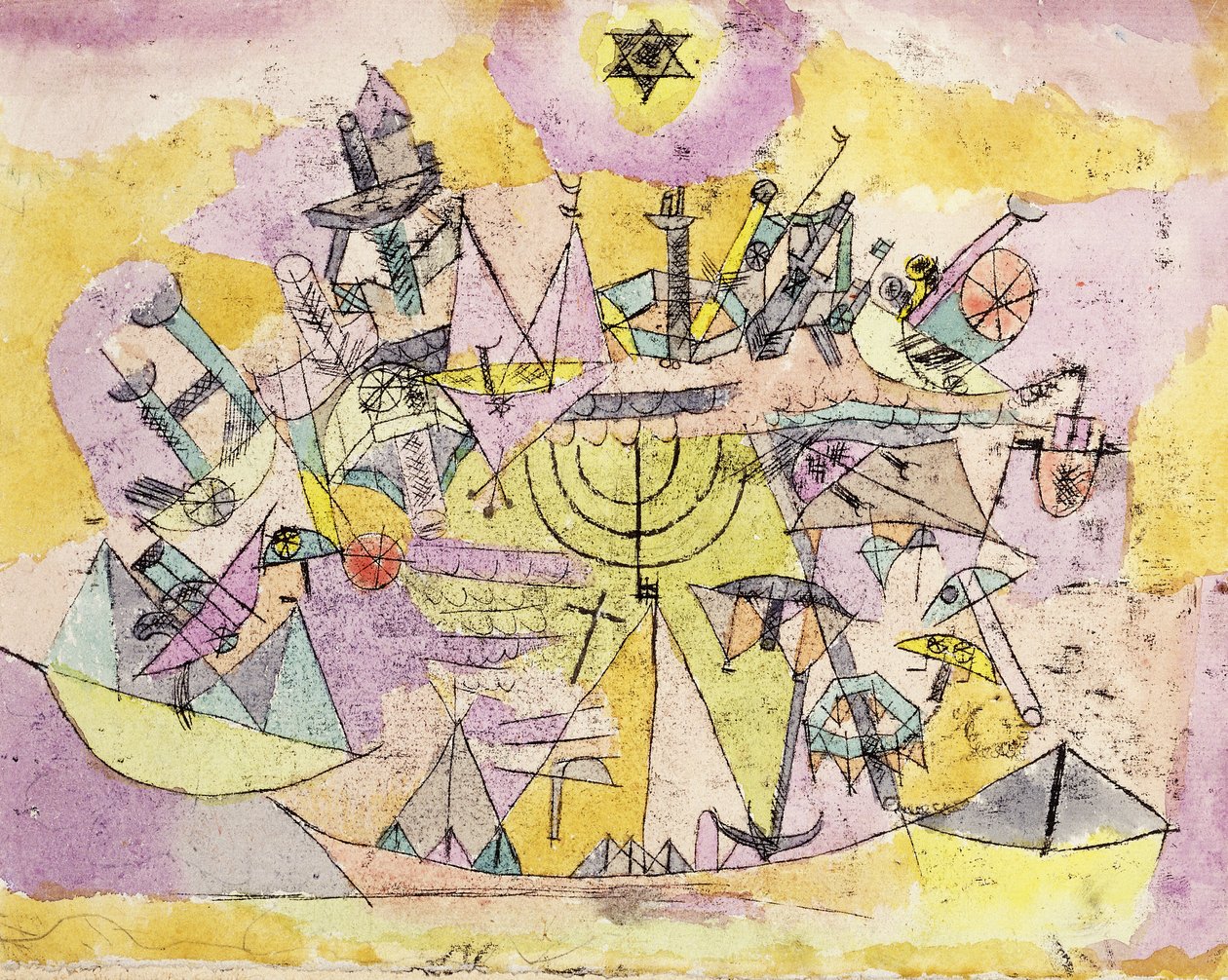 Los barcos de la mala suerte; La estrella de los barcos de Paul Klee