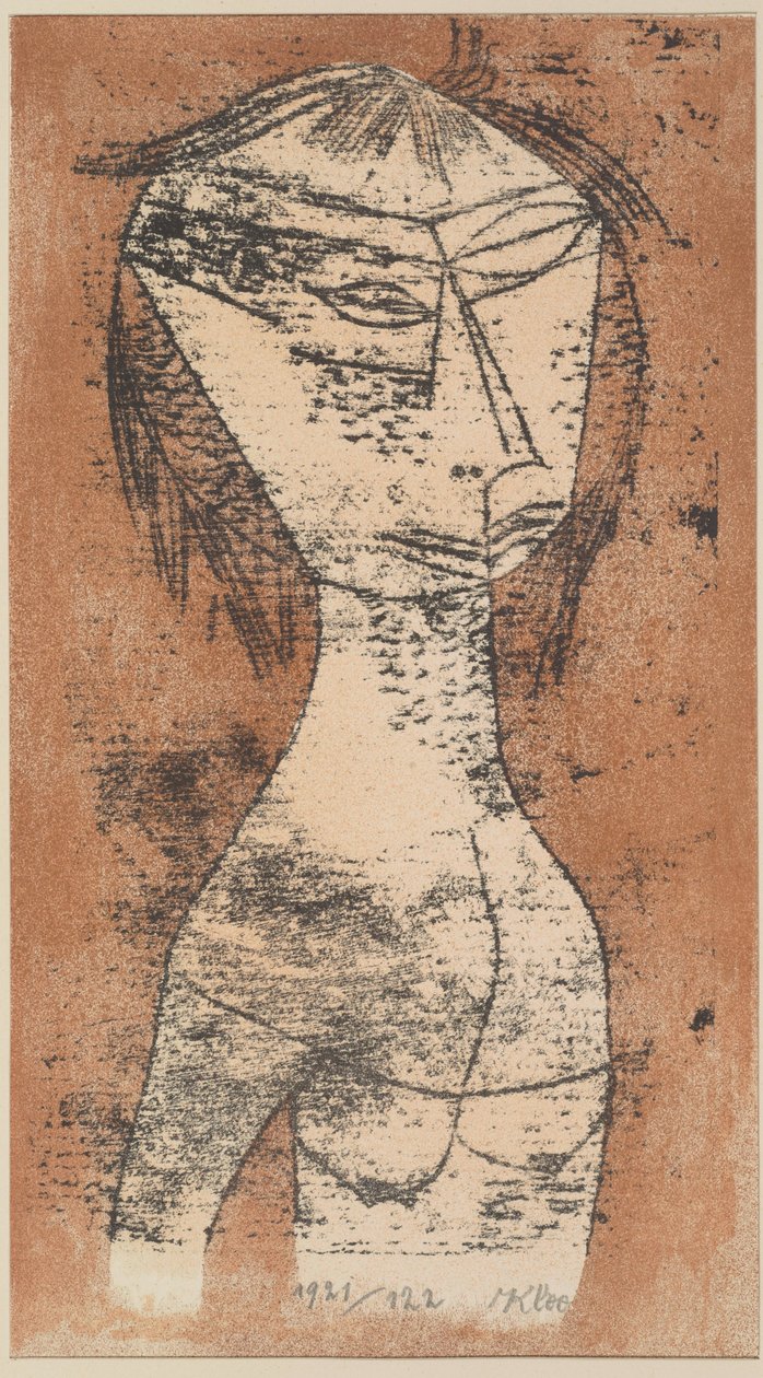 El santo de la luz interior, 1921 de Paul Klee