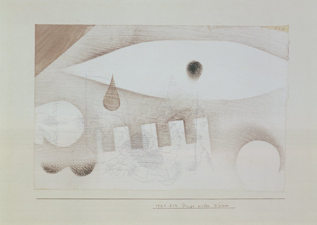 Cosas bajo el agua de Paul Klee
