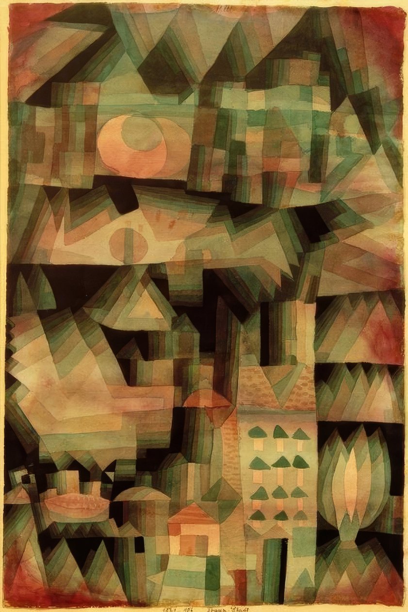 Ciudad de ensueño de Paul Klee