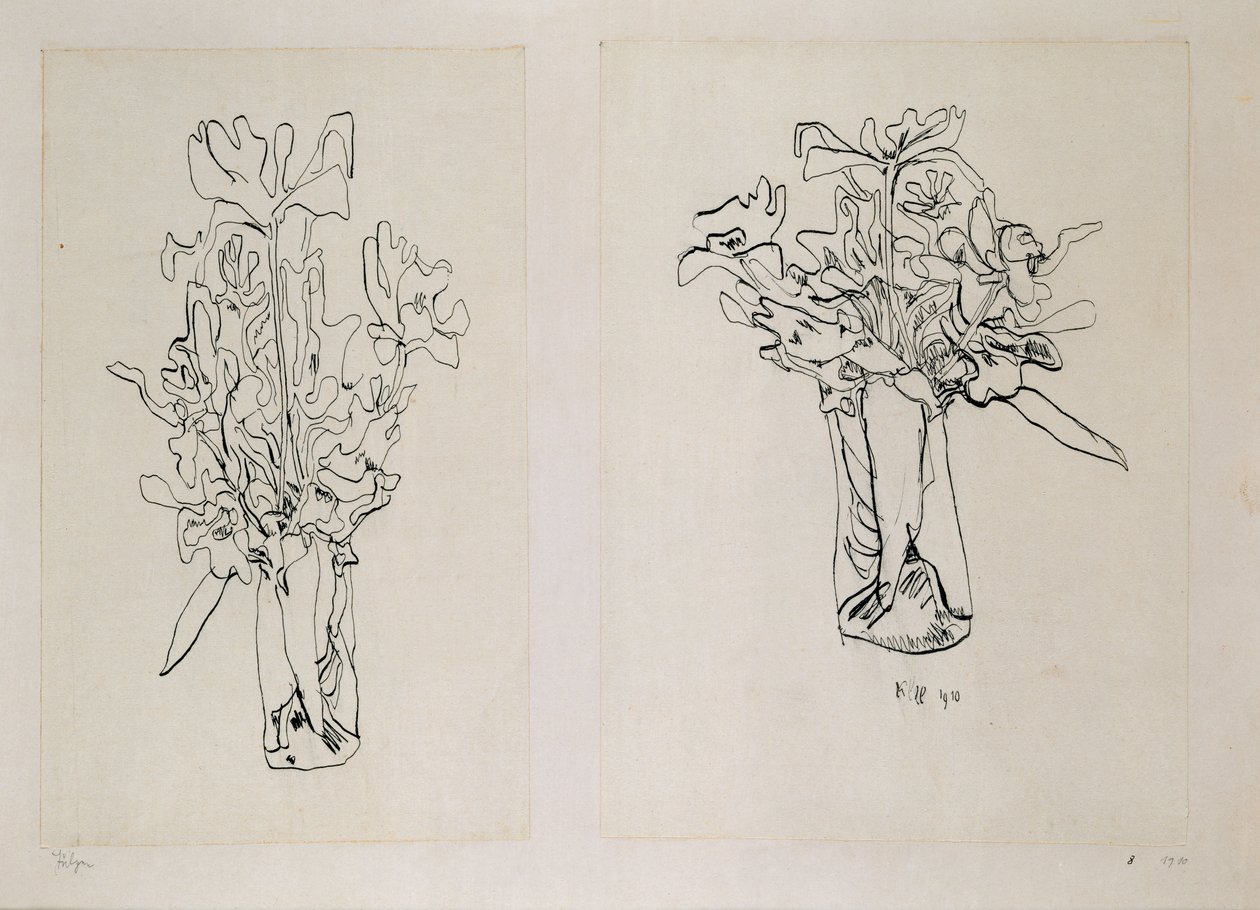 Tulipanes de Paul Klee