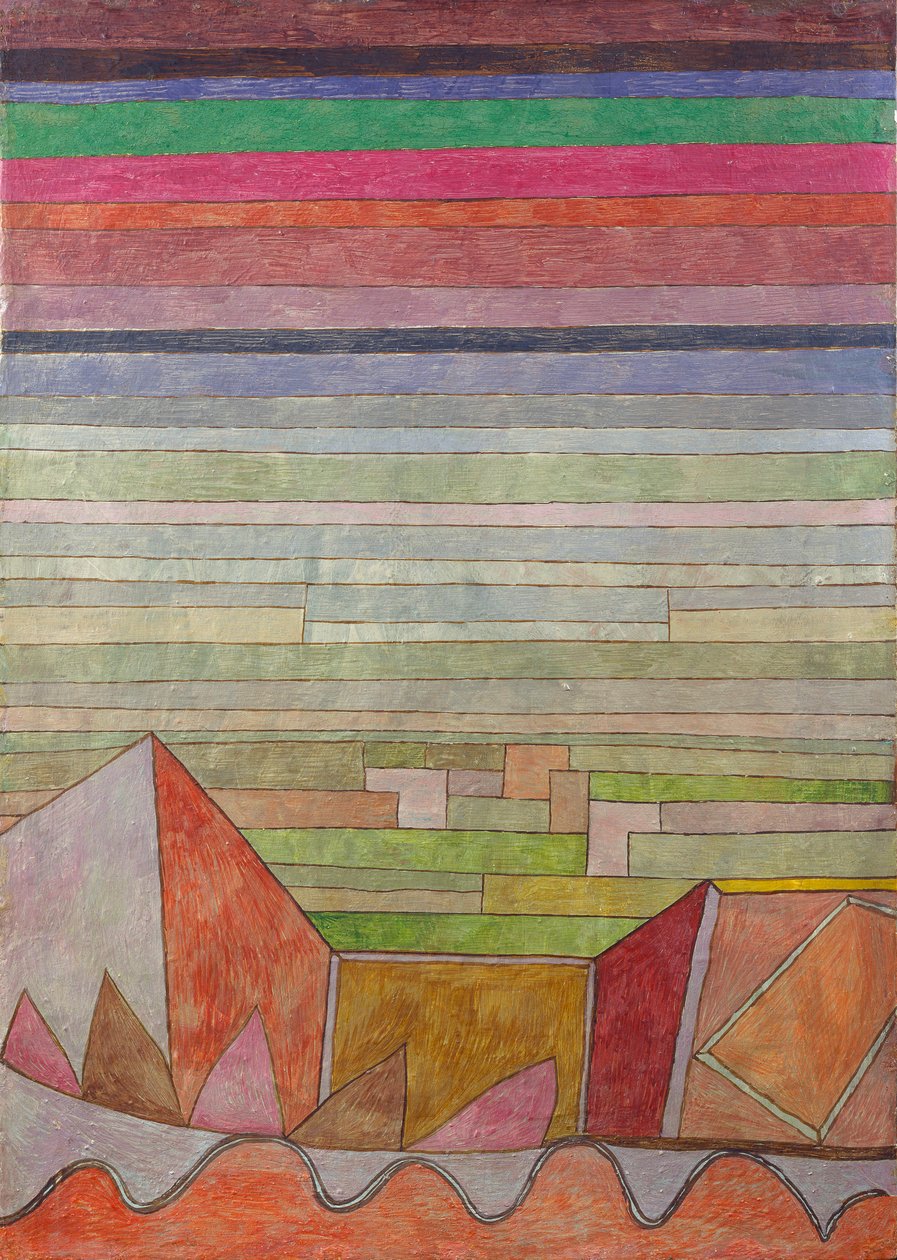 Vista al País Fértil Blick in das Fruchtland, 1932 de Paul Klee