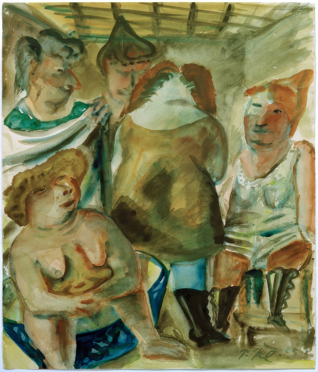Baño de mujeres de Paul Kleinschmidt