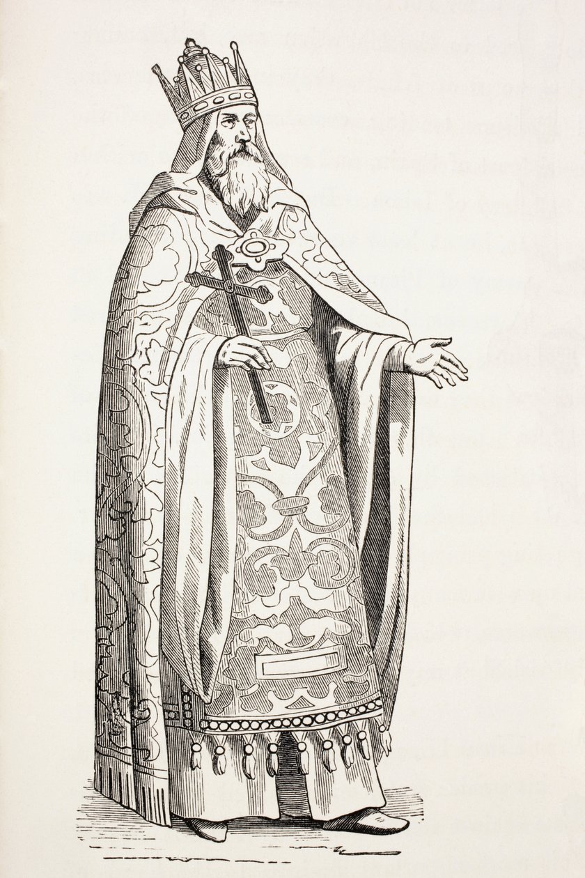 Prester John, también conocido como Presbyter Johannes. de Paul Lacroix