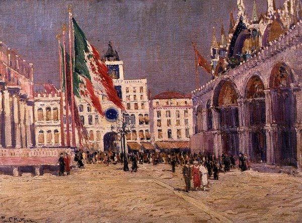 Día de Festival, c.1925 de Paul Mathieu