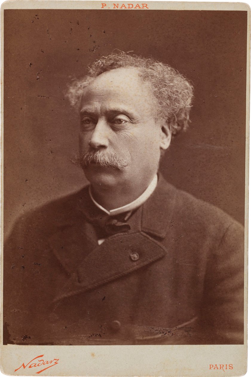 Alexandre Dumas, hijo 1824-1895, c. 1886 de Paul Nadar