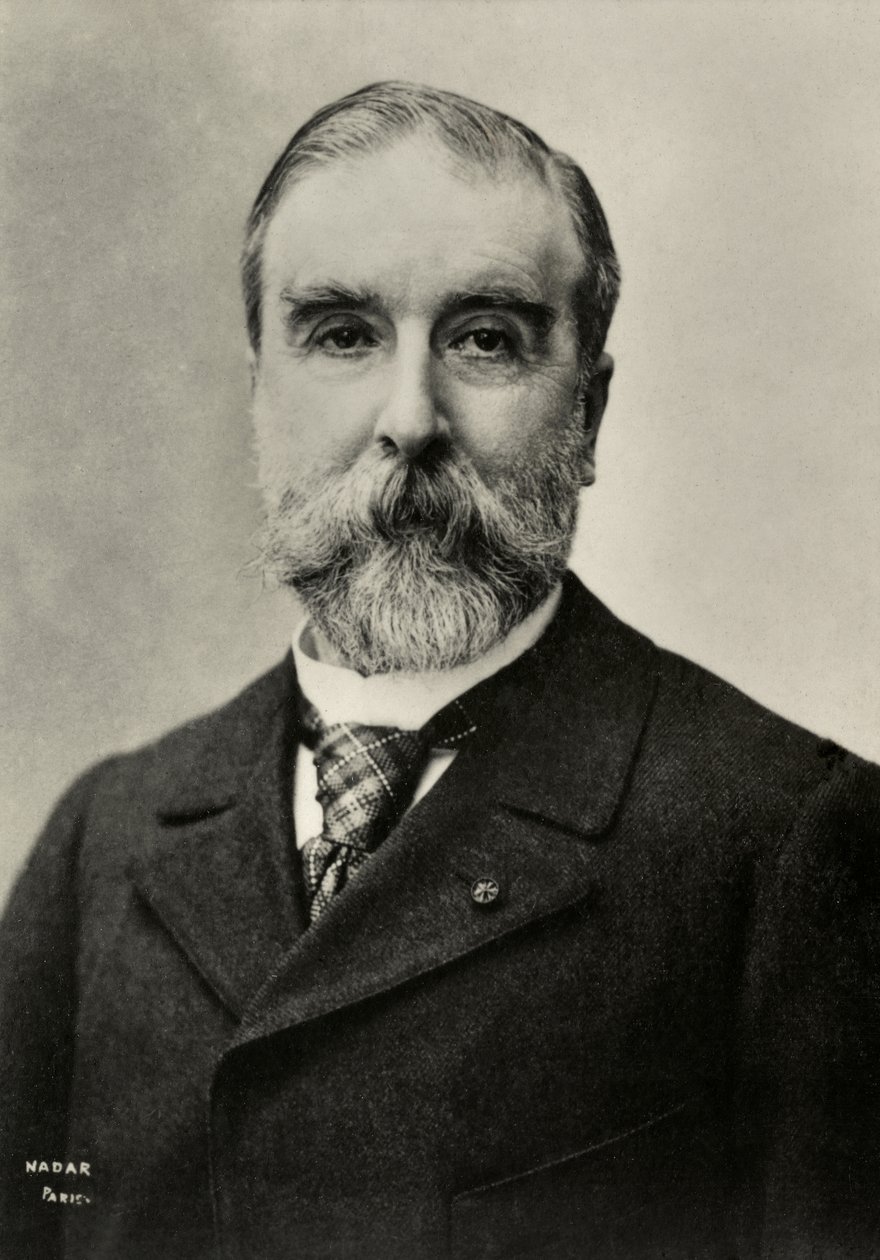 Retrato de Ludovic Halevy (foto) de Paul Nadar