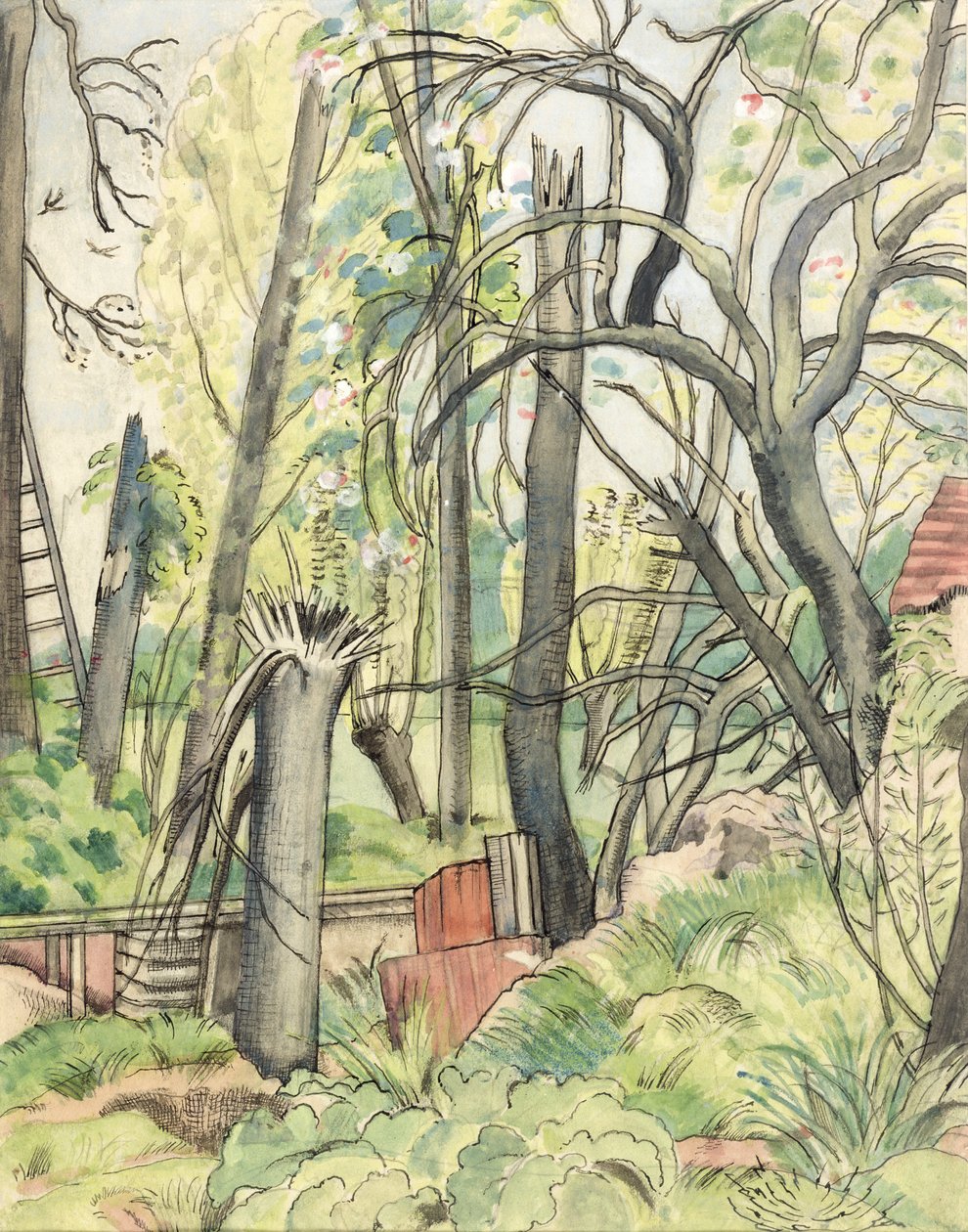Caos decorativo de Paul Nash