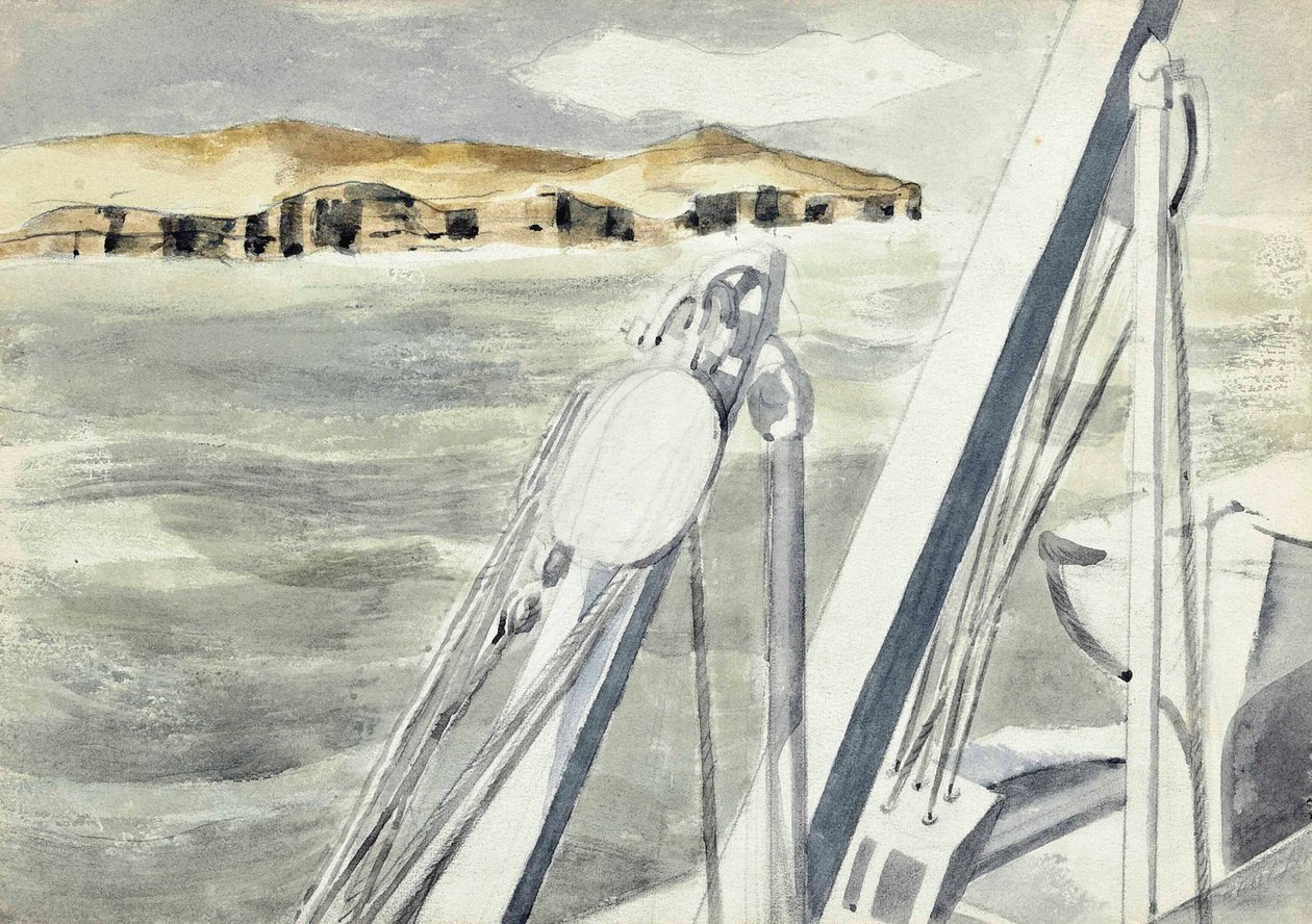 Costa cercana a Gibraltar de Paul Nash