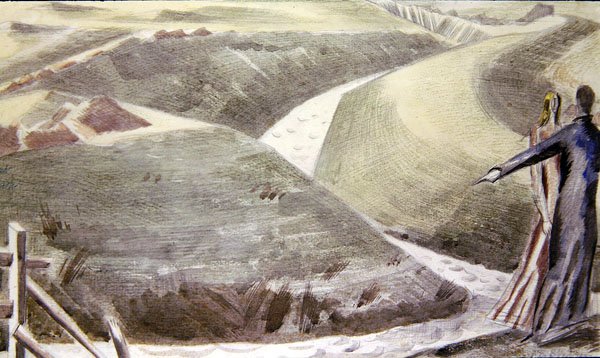 El Gran Dique, Romney Marsh de Paul Nash