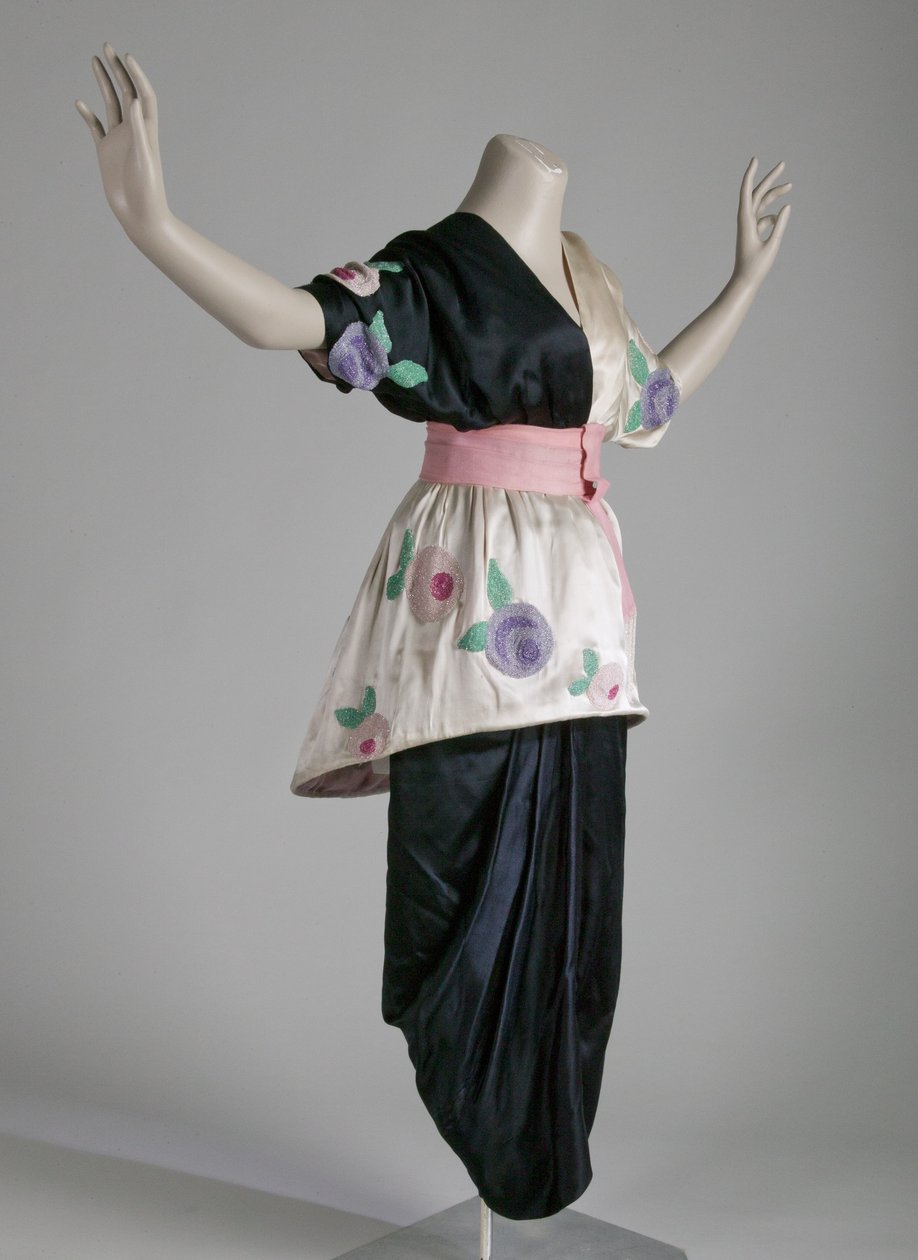 Vestido de noche sorbete de Paul Poiret