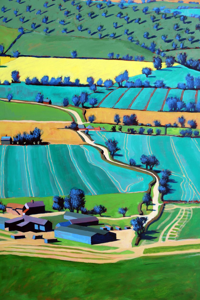 Camino rural verano III de Paul Powis