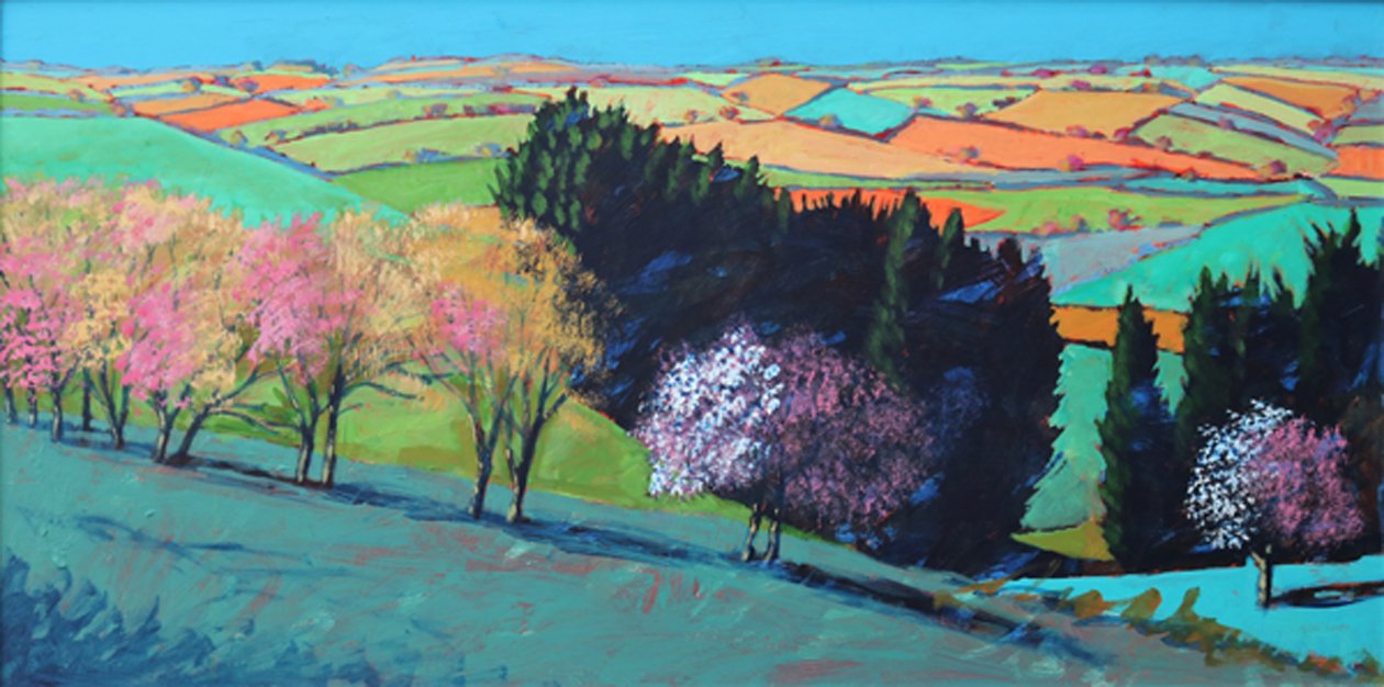 Valle de Teme Floración de Paul Powis