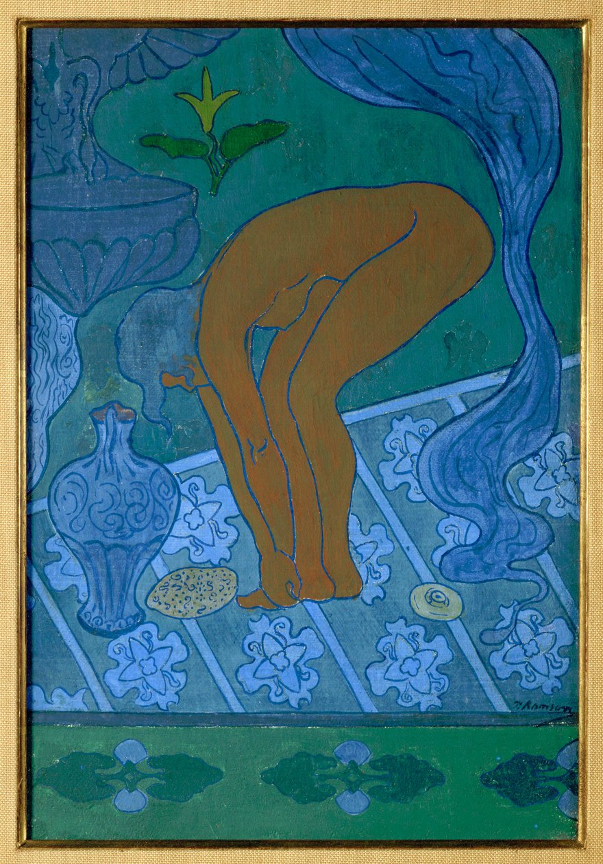 Lustral. Ablución. 1891 (pintura sobre lienzo) de Paul Ranson