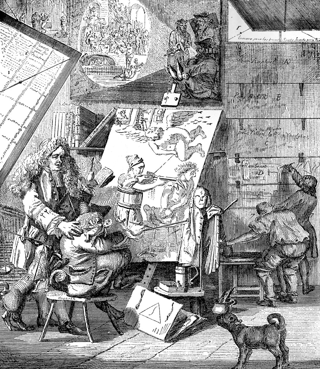 Burlesque sur le burlesque, 1753 de Paul Sandby