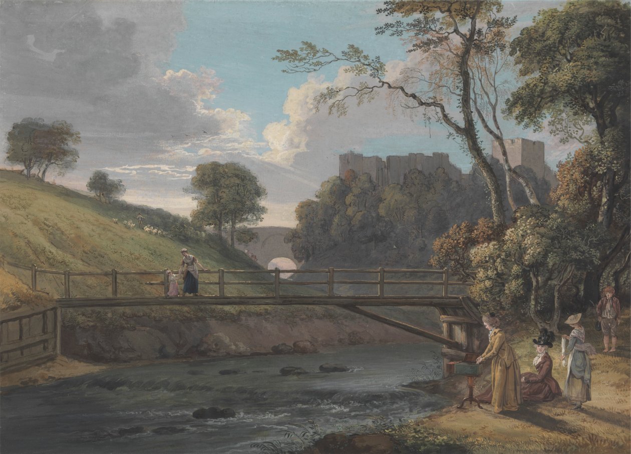 Castillo de Roslin, Midlothian de Paul Sandby