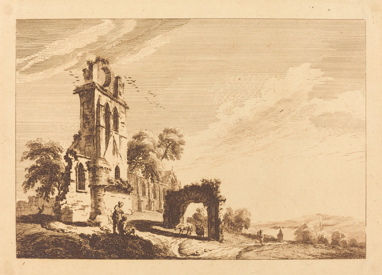 Abadía en Ruinas de Paul Sandby