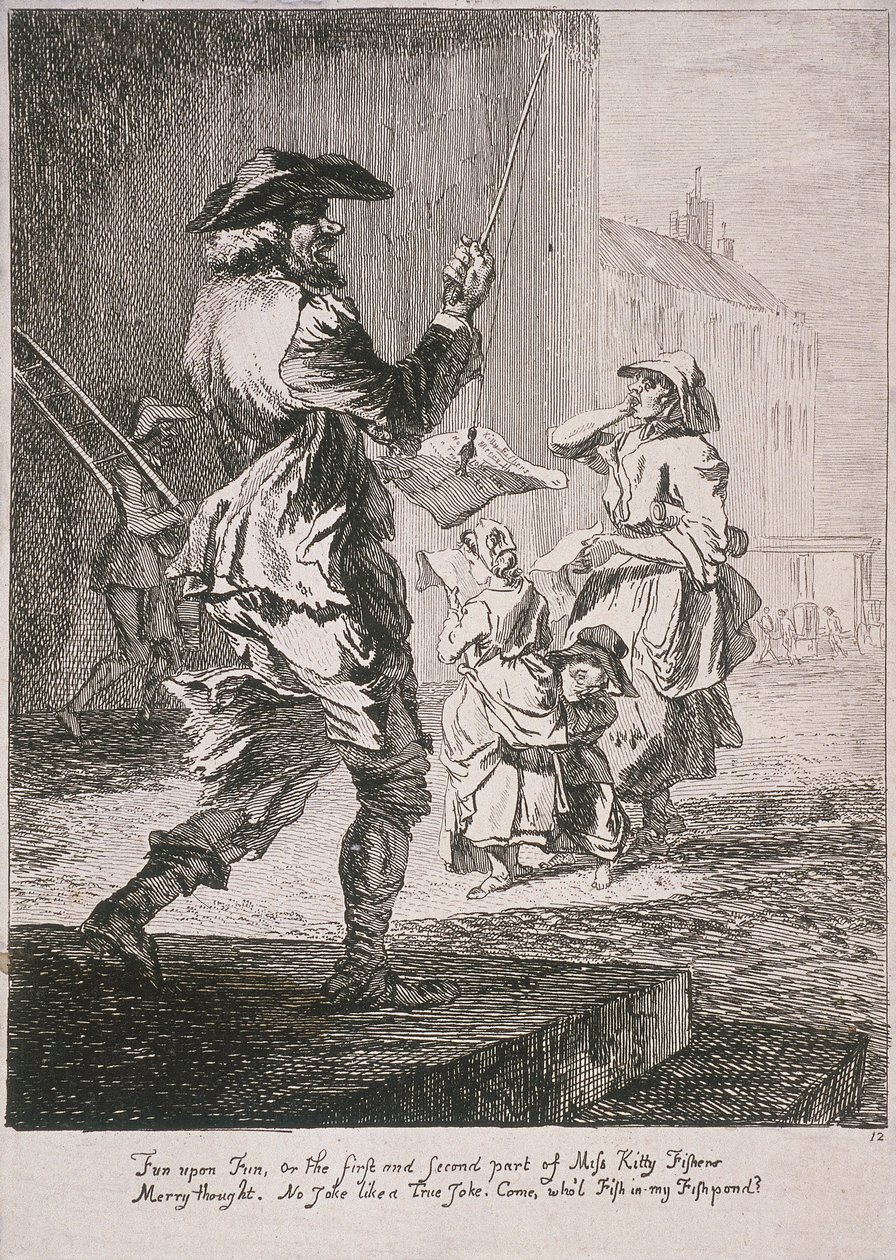 Entretenedores callejeros, Cries of London, 1760 de Paul Sandby